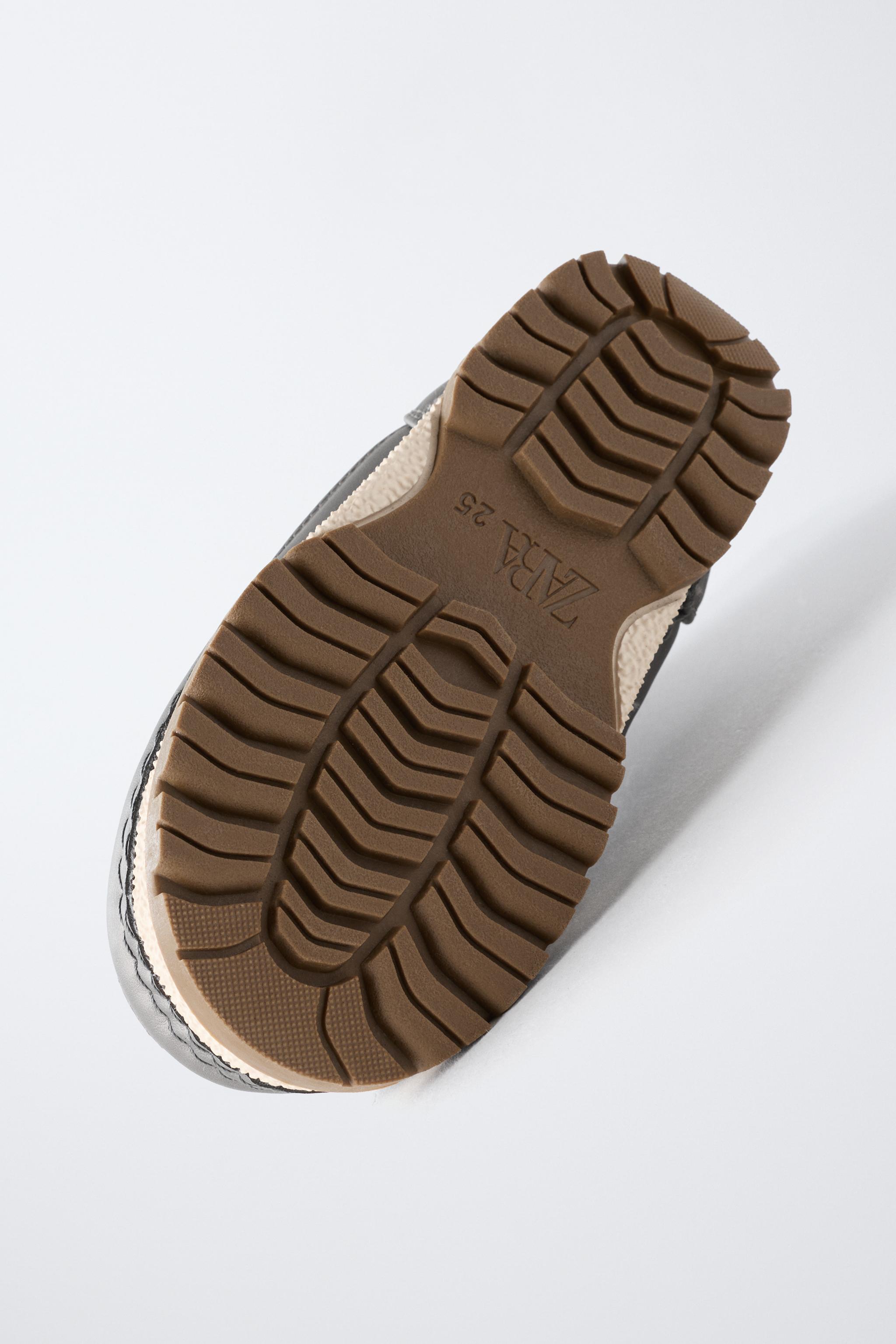 BOTTINES MÉTALLISÉES WATER REPELLENT